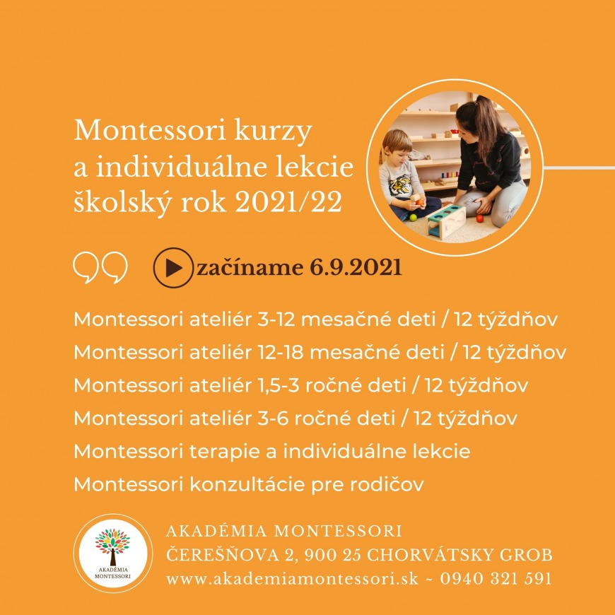 Obľúbené Montessori pracovne